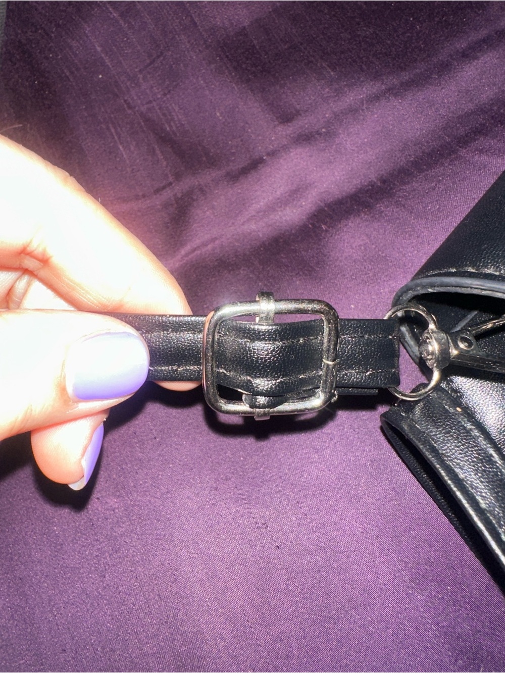 Black Coffin Cross-body Handbag - Picture 5 of 6